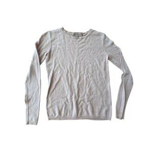 Philosophy Blush Pink Crewneck Sweater Women's XS Lightweight Knit Long Sleeve